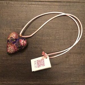 NYCO Limited production enameled heart